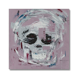 Skull Emoji Canvas Print