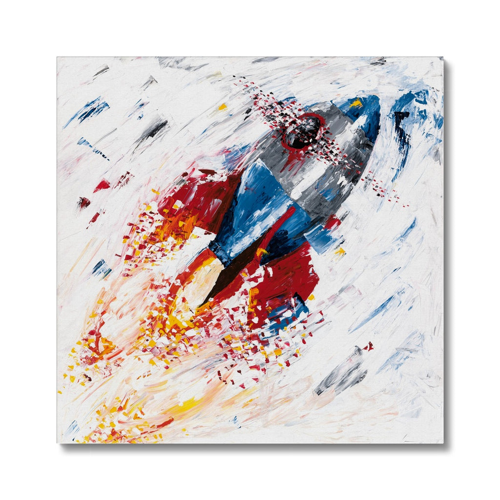 Rocket Emoji Canvas Print