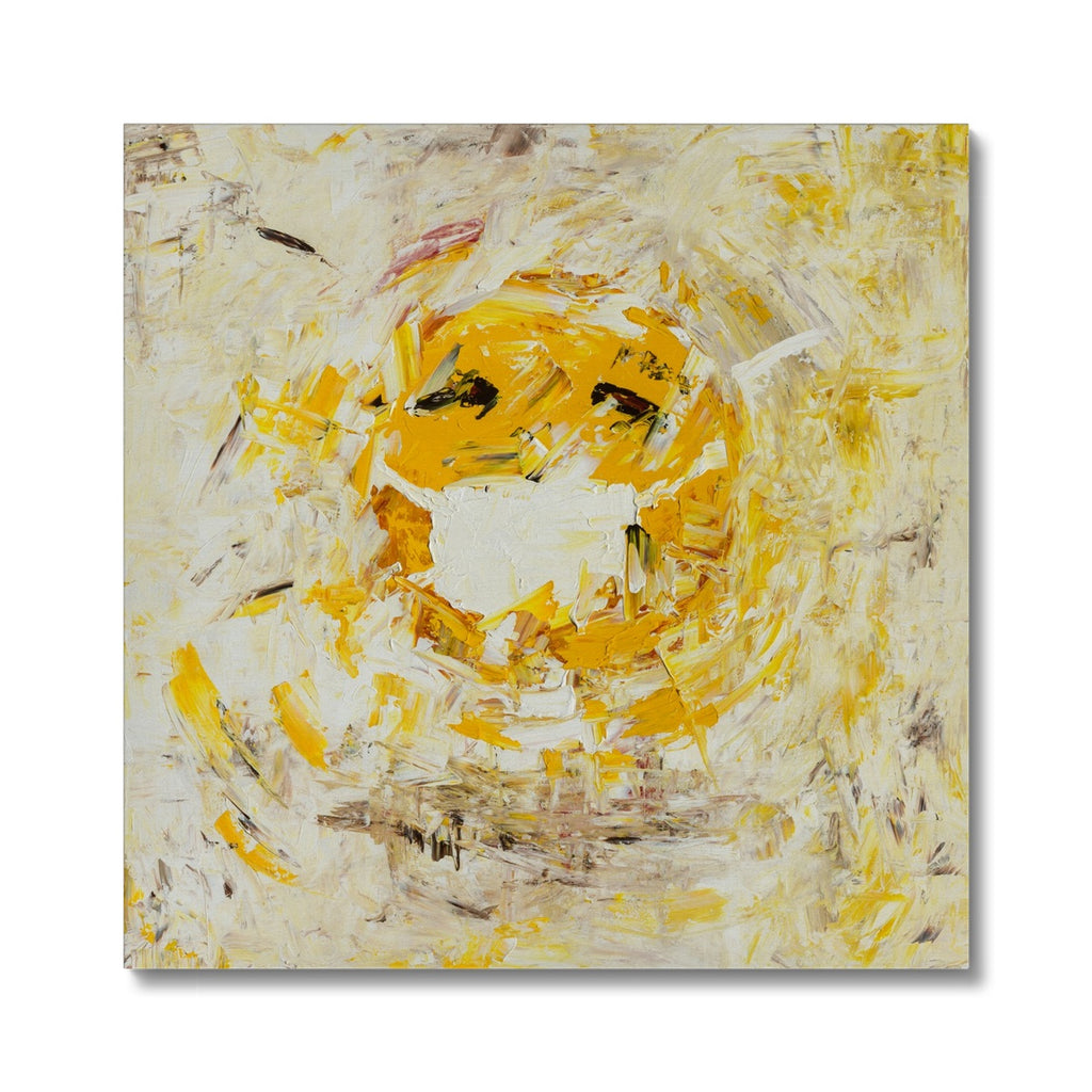 Masked Emoji Canvas Print